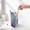 thumbnail image 4 of Forestwhale Hanging Mesh Toiletry Bag 8.7" Compact Lightweight Travel Organizer Waterproof Stand-Up Makeup Brush & Toothbrush Holder for Bathroom & Camping, 4 of 4