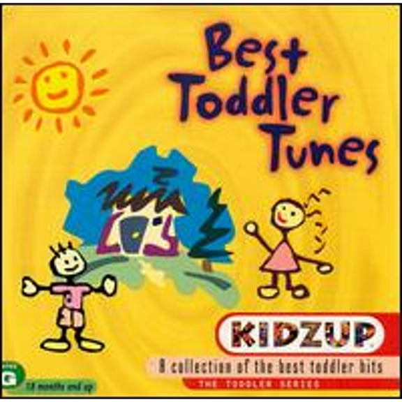 Pre-Owned Best Toddler Tunes (CD 0607074004028) by Kidzup