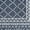 Navy & Cream, variant on 5x8 Water Resistant, Indoor Outdoor Rugs for Patios, Front Door Entry, Entryway, Deck, Porch, Balcony | Outside Area Rug for Patio | Blue, Diamond | Size: 5'3'' x 7'3''