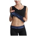 thumbnail image 4 of Women's Full Size Sauna Suit For Sweat Vest For Yoga And Fitness With Zipper Body Tank Top Womens Western Vests Outerwear Flannel Vests Women Outfits for Women Womens Sleeveless Jackets Denim Vest, 4 of 6