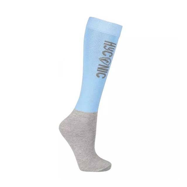 HYCONIC Chaussettes à Logo pour Garçons/filles (Lot de 3)