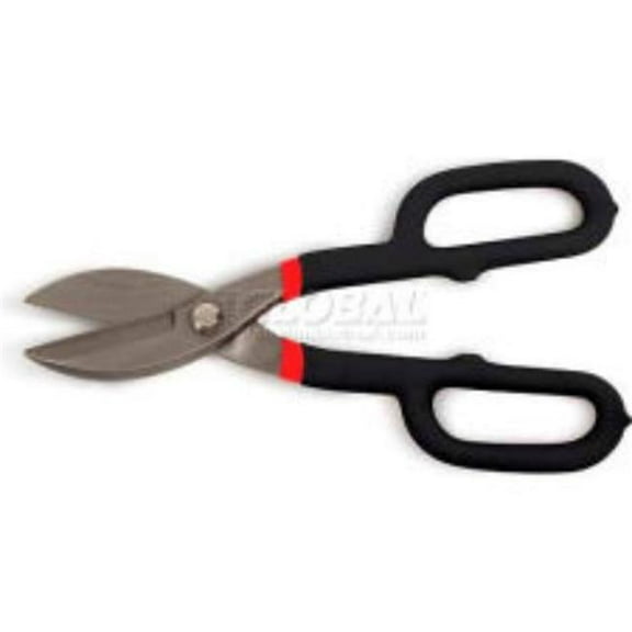 Urrea Professional Tools B993445 324G 4 in. Straight Cut 14 in. Long Tin Snips