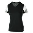 thumbnail image 4 of Holloway Sportswear L Womens Arc Shirt Short Sleeve Black/White 222744, 4 of 4