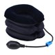 thumbnail image 5 of Dispositivo de tracción cervical inflable de 3 capas Alivio del dolor Camilla de cuello ajustableAzul oscuro, 5 of 9