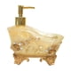 thumbnail image 3 of Dispensador de jabón líquido de resina 1x Botella de champú de loción líquida Dispensador de jabón con Amarillo, 3 of 9