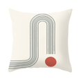 thumbnail image 1 of CNKOO Pillow Case Delicate Home Ornament Polyester Washable Square Cushion Cover for Home, 1 of 12