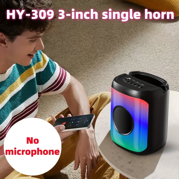 HY-3316 Karaoke Machine | 1 Wireless 1 Wired Microphone
Portable PA Speaker with LED Lights | TF/USB/AUX/TWS Support
Ideal for Parties & Adult Karaoke Entertainment