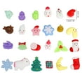 thumbnail image 3 of 24Pcs Christmas Cute Animal Toys Stress Relief Set Slow Rising Fidget Toys Advent Calendar Gift For Kids Adults, 3 of 8