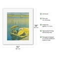 thumbnail image 2 of Varanasi Benares - India - City of Light - On the Ganges River - Vintage Travel Poster by Charles W. Bartlett c.1916 - Fine Art Rolled Canvas Print 11in x 14in, 2 of 4