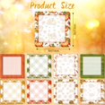 9 Pieces Fall Sticky Notes Fall Pumpkin Style Design SelfAdhesive Note