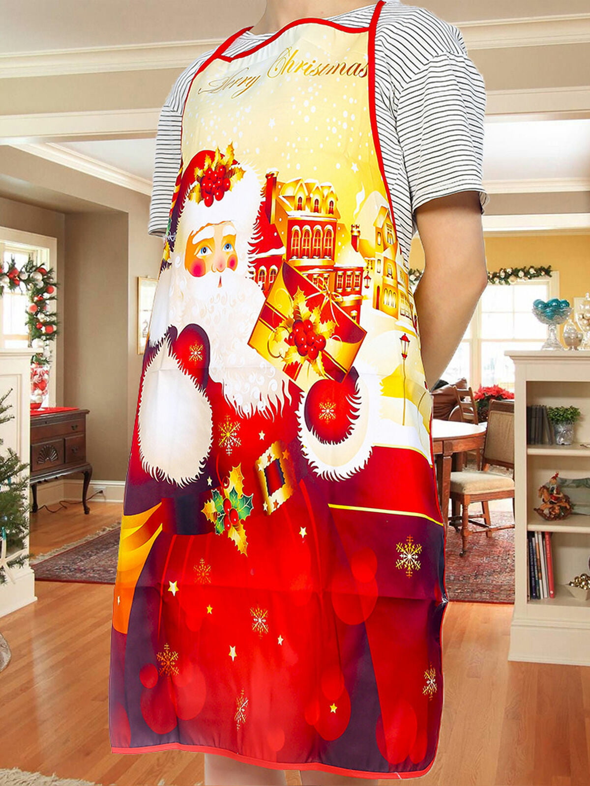 personalized christmas aprons