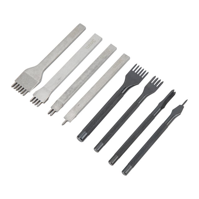 Leather Prong Punch Tool, Prong Punch Alloy Material Incisive Teeth Compact Portable For Leathercraft