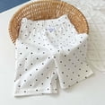 thumbnail image 3 of Afuyipoi Girls Slim Shorts,Summer Comfortable Breathable Stretch Waist Shorts White 11-12, 3 of 3