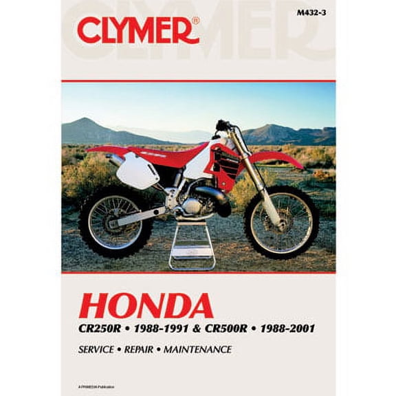 Clymer Repair Manuals for Honda CR500R 1988-2001