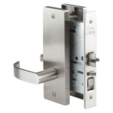 Electrified Mortise Lock - PDQ MR199ABJEJ630RHDSCC Electrified Mortise Lock,Curved,SS Steel G9362062