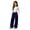 Navy, variant on Girls Sweatpants Size 6, Wide Leg Straight Pants Drawstring Youth Joggers Casual Y2k Preppy Clothes Sweat Pants with Pockets Streetwear Back to School Outfits