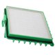 thumbnail image 1 of Manicure Vacuum Cleaner Filter Replacement Plastic Particle Capture Home Use Light Green 17.00X15.20X1.80CM 1Pcs, 1 of 5