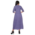 thumbnail image 4 of Moomaya Printed Kurta Summer Wear Ladies Kurti Front Slit Tunic Tops Women, 4 of 5