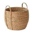 thumbnail image 1 of Cesta tejida para maceta, maceta, decoración del hogar, adorno con diseño de asa, planta 30cmx30cmx26cm, 1 of 9