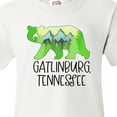 thumbnail image 4 of Inktastic Gatlinburg, Tennessee- Mountains and Bear Shape Youth T-Shirt, 4 of 5