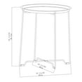 thumbnail image 2 of Mainstays Patio Tray Top Side Table, 2 of 5