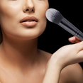 thumbnail image 3 of Herramienta cosmética de la belleza del cepillo del rubor de la fibra artificial de la cara suave de nylon, 3 of 6