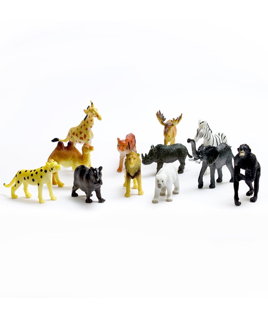 plastic safari animals