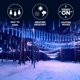 thumbnail image 2 of Cadena de luces JOYIN Meteor Shower, color azul, 8 tubos, 30 cm, 2 of 7