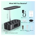 thumbnail image 2 of 13-Pod Smart Hydroponic Garden with Multi-Mode LED Light, Indoor Herb Kit, 2 of 6