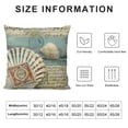 thumbnail image 5 of Throw Pillow Covers Pillow Case Cushion Cover Coastal Beach with Pillowcase, 5 of 5