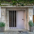 thumbnail image 2 of Living District Raine Modern Outdoor Integrated LED Wall Sconce Silver, 2 of 2