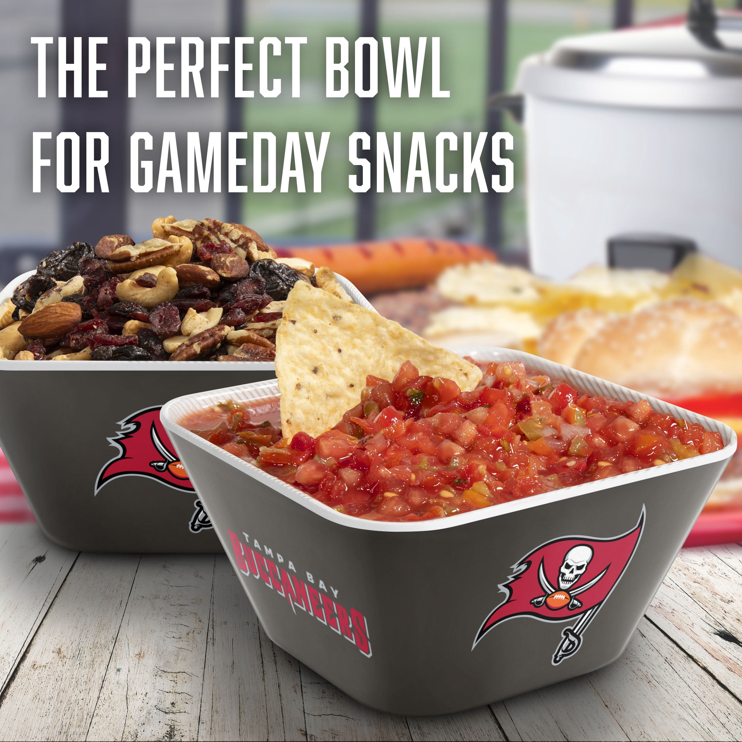 YouTheFan NFL Tampa Bay Buccaneers Small Snack Bowl