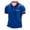 WenDA02_Blue, variant on Men's Independence Day Golf Shirts 4th of July American Flag 250 Years Anniversary USA Polo Shirt for Men Big and Tall Tops Black S