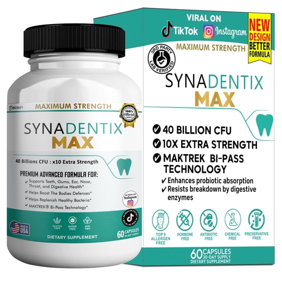 GreenVify SynaDentix Max – Oral Health & Gum Wellness Support Formula