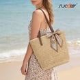 thumbnail image 5 of SUOSDEY Large Straw Beach Bag for Women,Beach Tote Bag Shoulder Handbags,Straw Bag Beach Purse for Summer, 5 of 8