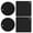 Black, variant on Dvkptbk Kitchen Utensils & Gadgets Mat Set Silicone Heat Insulation Table Mat Kitchen Pot Scalding Mat Kitchen Mat Casserole Mat Oven Heat Insulation Mat Kitchen Gadgets on Clearance