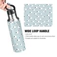 thumbnail image 4 of Yayeee 20oz Insulated Water Bottle Double Wall Stainless Steel with Flip Straw Lid, Cartoon Sheep Pattern, 4 of 7