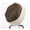 Khaki, variant on Winter Genuine Leather Hat Fur Integration Sheepskin Bomber Cap For Elderly Velvet Thermal Watermelon Bonnet Landlord Hat ,Unisex