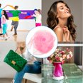 thumbnail image 4 of Uxcell 24Pcs Dance Scarves 24" x 24" Juggling Scarves for Play Magic Music Pink, 4 of 4