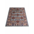 thumbnail image 3 of Rugsotic Carpets Eco-Friendly Handmade Knotted Aqua Cream Oriental Area Rugs, 5'x8', Rectangle, Silk And Wool, Quick Dry, 3 of 5