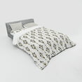 thumbnail image 2 of Ambesonne Tribal Bedding Set 4 Pcs, Geometric Aztec Art, Queen, Amber Black and White, 2 of 2