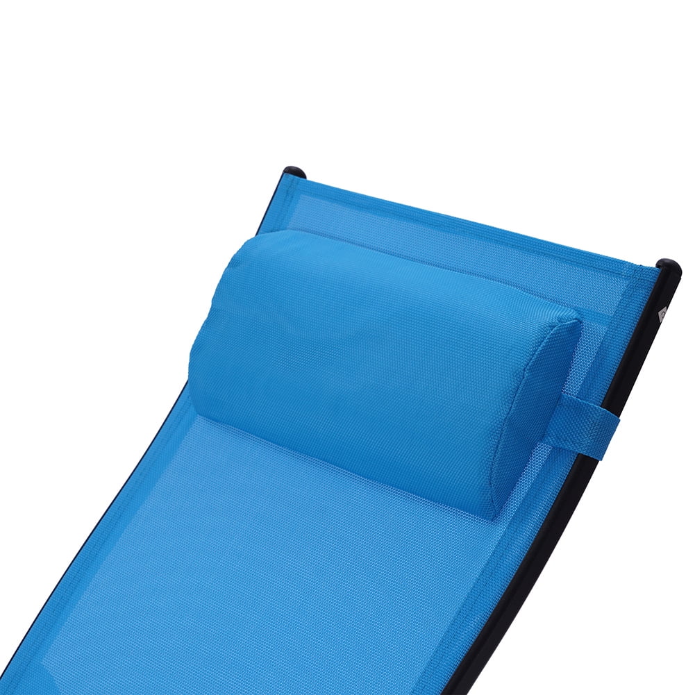 Kepooman 2PCS Set Patio Chaise Lounge Chair for Outside, Aluminum Adjustable Outdoor Pool Recliner Chair For Patio Lawn Beach Pool Side Sunbathing, Blue Kepooman 2PCS Set Patio Chaise Lounge Chair for Outside, Aluminum Adjustable Outdoor Pool Recliner Chair For Patio Lawn Beach Pool Side Sunbathing, Blue