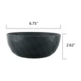 thumbnail image 6 of Mainstays - Grey Round Plastic Cereal Bowl, Wavy Checkered Etched, 38-Ounce, 6 of 6