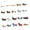 20, variant on Dog Embroidered Iron On Appliques Adhesive Fabric Patches for Clothing, Jackets, Bags & Hats Decoration Sewing Accessories
