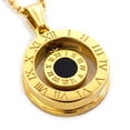 thumbnail image 5 of MOON & SELF Collar Rueda Del Destino Laminado Oro 18k Zodiacal Giratorio, 5 of 5