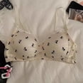thumbnail image 6 of MDUKONU Women’s Bras Women's Double Support Wireless Bra, Full-coverage Wirefree Bra Beige M, 6 of 7