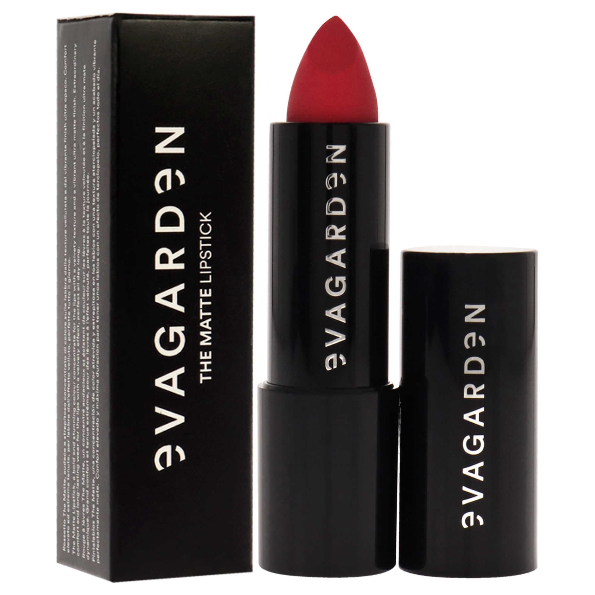 EVAGARDEN The Matte Lipstick - Velvety Texture and Vibrant Ultra-Matte Finish - Pigmented, Soft and Silky Formula and Smooth Application - Offers Bold Saturated Color - 638 Juicy Red - 0.1 oz