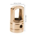 thumbnail image 2 of unbranded 10Ud De En Oro Rosa Para Iluminación Decorativa Resistente De Hierro Para Lámparas, 2 of 6