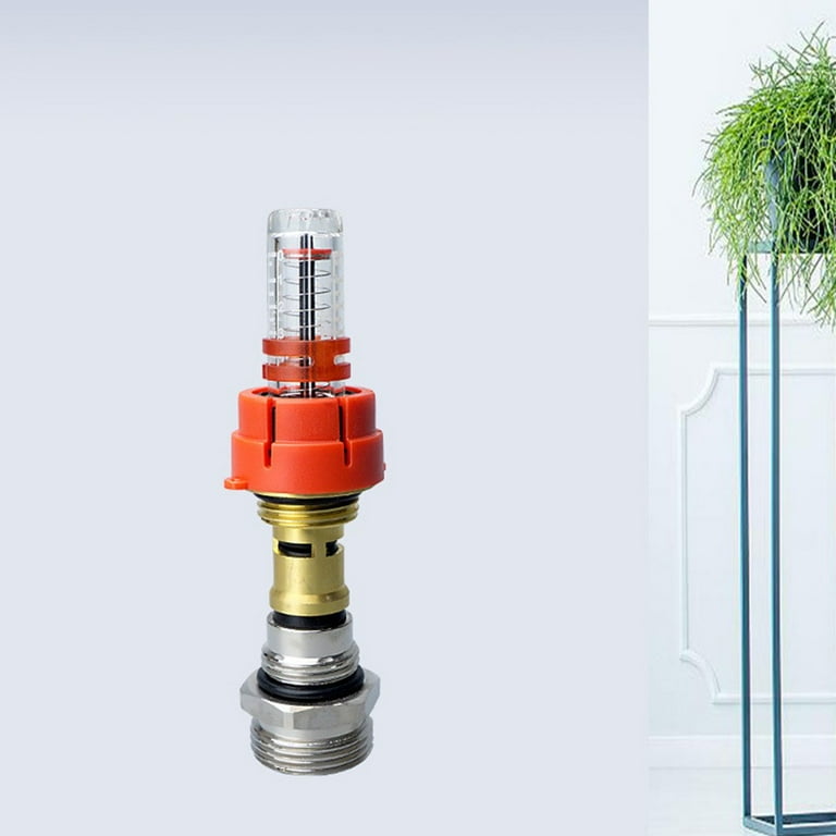 Flow Meter for Water Underfloor Heating Manifold Flow Meter/Regulator DN25  - Walmart.com