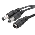 thumbnail image 3 of DC Power Splitter 1 Female to 2 Male 5.5mm X 2.1mm DC Y Adapter Cable for CCTV Cameras LED Strip Lights, 3 of 3